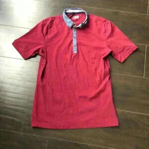 𝅺🌸3/$30🌸le 31 Simons  | Burgundy collared t-shirt